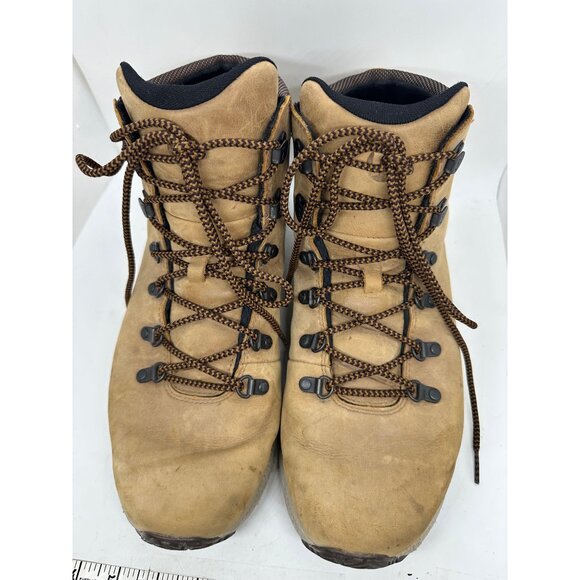 Merrell Ontario Mens 14 Vibram Mid Hiking Boots  Brown Tan Hiking Work Shoe main image 6